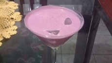 Batida de suco em pó