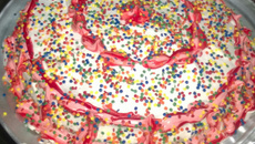 Glacê de leite condensado com leite ninho