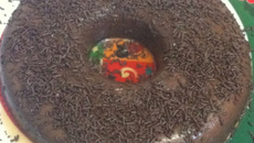 Brigadeirão de micro-ondas