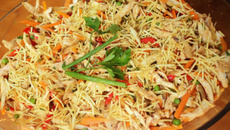 Salpicão de frango à minha moda