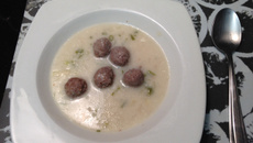 Sopa árabe de coalhada