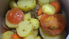 Bife fácil na panela de pressão