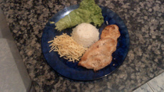 Frango cheiroso e rápido