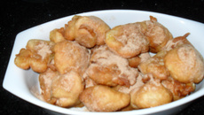 Bolinho de Chuva com Banana