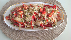 Salada de broto de feijão