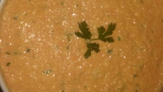 Salada de cenoura para acompanhamento de churrasco