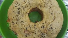 Bolo salgado de frios