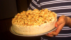 Torta de maracujá diet