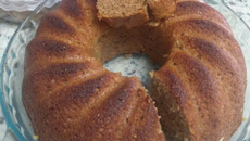 Bolo de banana integral