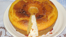 Bolo de fubá super fofinho