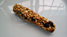 Barrinha de cereal simples