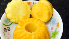 Bolo de laranja com farinha de arroz