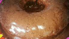 Delícia de cobertura com ovomaltine