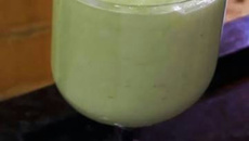 Vitamina de abacate e maçã