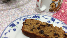 Bolo inglês tradicional (tipo malt loaf)