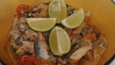 Sardinhas na panela de pressão