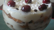 Surpresa de panetone de chocolate