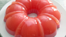 Gelatina com leite condensado