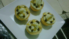 Cupcake de cachorro quente