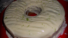 Bolo de limão com iogurte