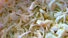 Maionese com alho-poró