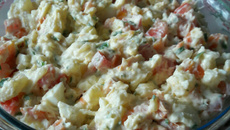 Salada de maionese completa