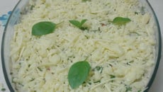 Bacalhau aos quatro queijos