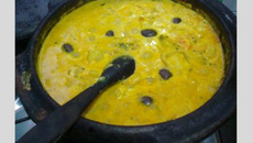 Estrogonofe de camarão