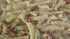 Molho branco para macarrão