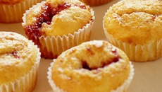 Muffins de morango