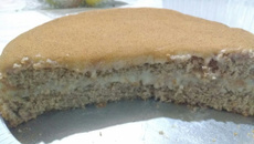 Bolo indiano molhadinho