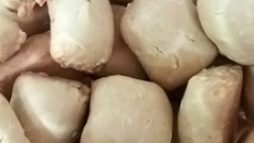 Bolacha de coco e soja