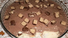 Mousse bis de leite condensado