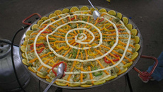 Peixe assado à moda floridense