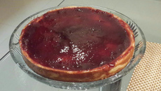 Cheesecake de framboesa