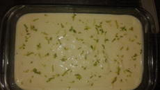 Mousse de limão rápido