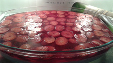 Sobremesa de morango