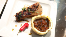 Costelinha suína sweet and spicy