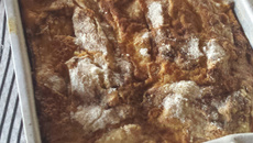 Torta de banana - rápida e deliciosa