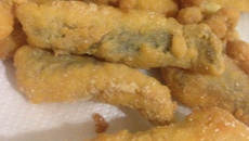 Peixe crocante da Manu