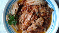 Sardinha na panela de pressão