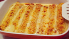 Panqueca de atum da Eve