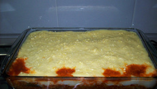 Mussaká rápida, típica grega