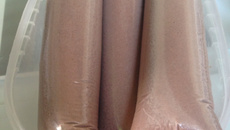 Picolé cremoso de chocolate