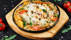 Torta de batata frita