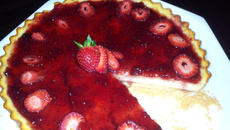 Cheesecake de morango