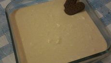 Mousse de doce de leite