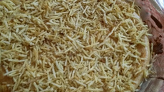 Torta de arroz velho