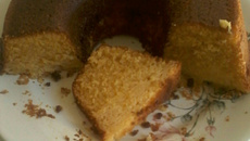 Bolo de milharina prático e rápido