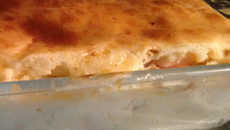 Pastelão assado de liquidificador